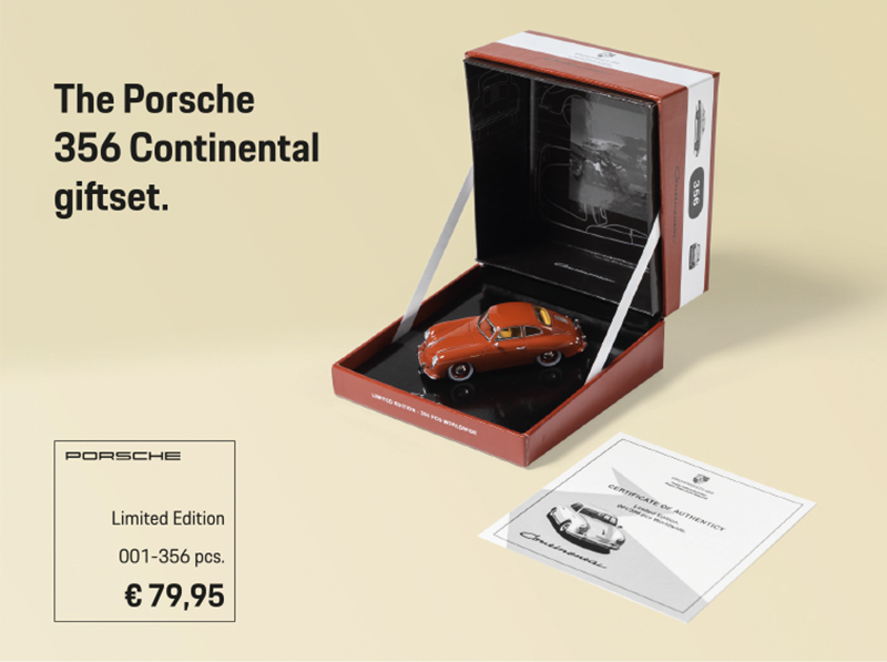The Porsche 356 Continental giftset.
