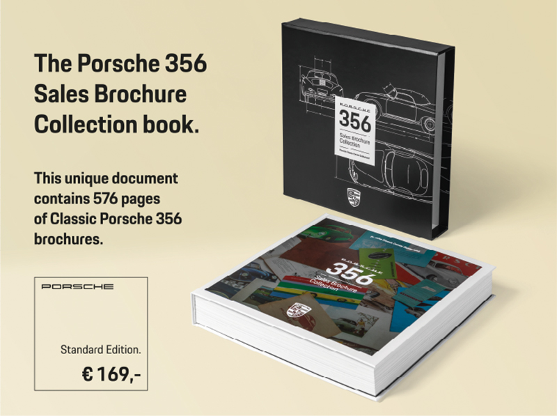 Porsche 356 Sales Brochure Collection book.