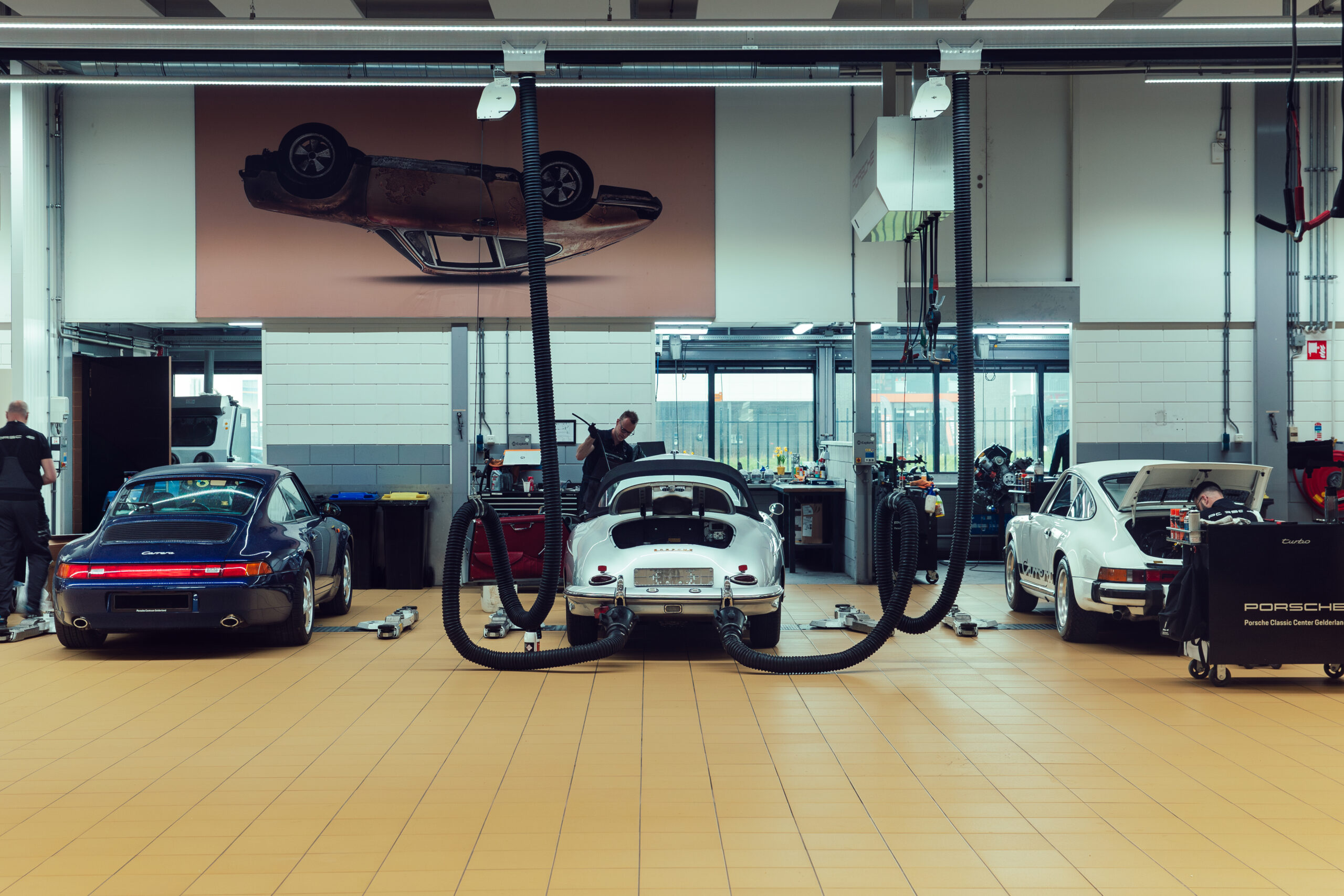 Porsche Classic Center Gelderland werkplaats